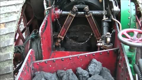 Steaming A 4" Foster Traction Engine