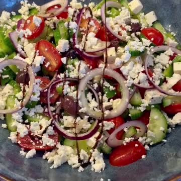 GREEK SALAD🥗 Ultimate Yummy salad TRY it OUT 🔥