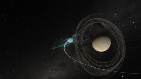 Gravitational interactions between two ringed planets