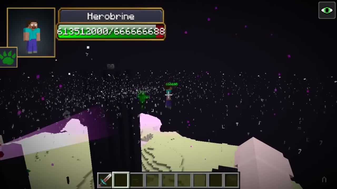 Herobrine vs Entity 303 all Сreepypasta mobs in minecraft part 93