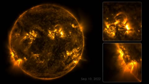 How sun looks from space