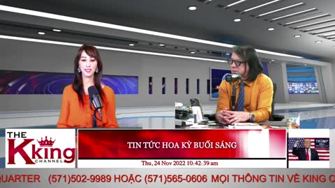 TIN TỨC HOA KỲ BUỔI SÁNG - 11/24/2022 - The KING Channel