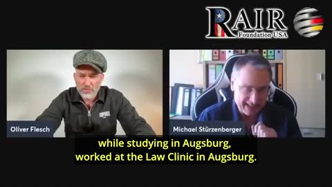 Political Dissident Michael Stürzenberger: Sharia Law is Being Integrated Into Our Legal System