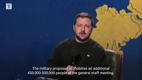 Zelensky To Conscript 500 Thousand New Troops