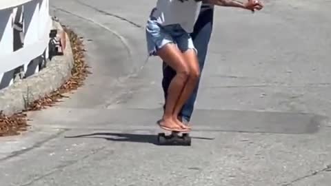 You never know how much Californians love skateboarding