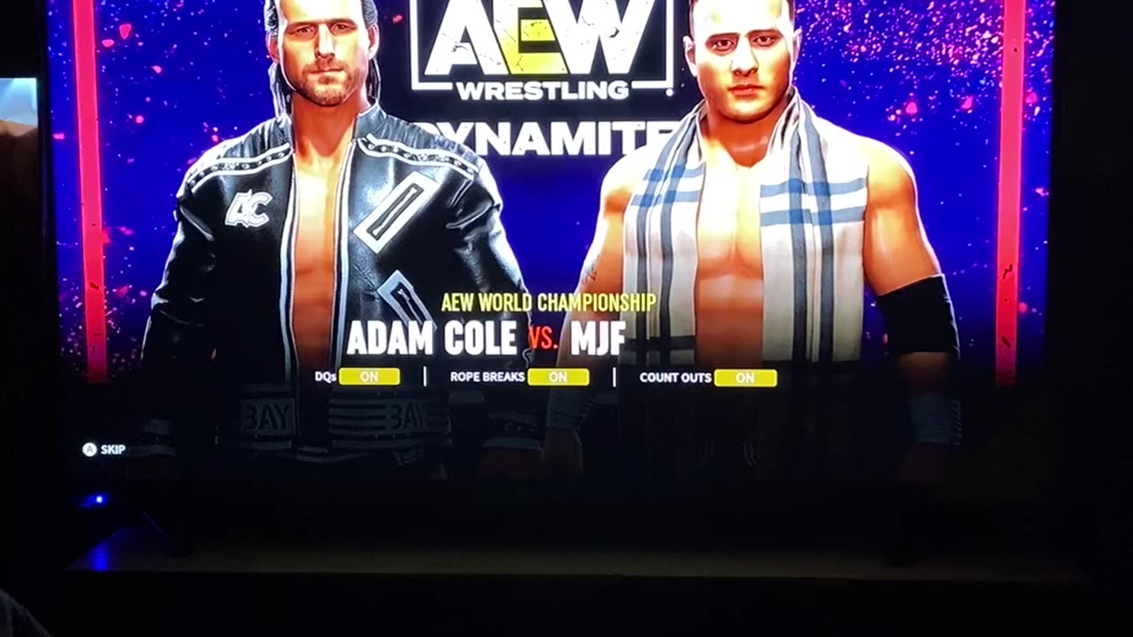 MJF Vs Adam Cole