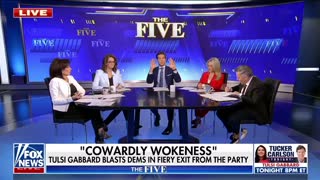 THE FIVE - Discuss Tulsi Gabbard = HEATED!