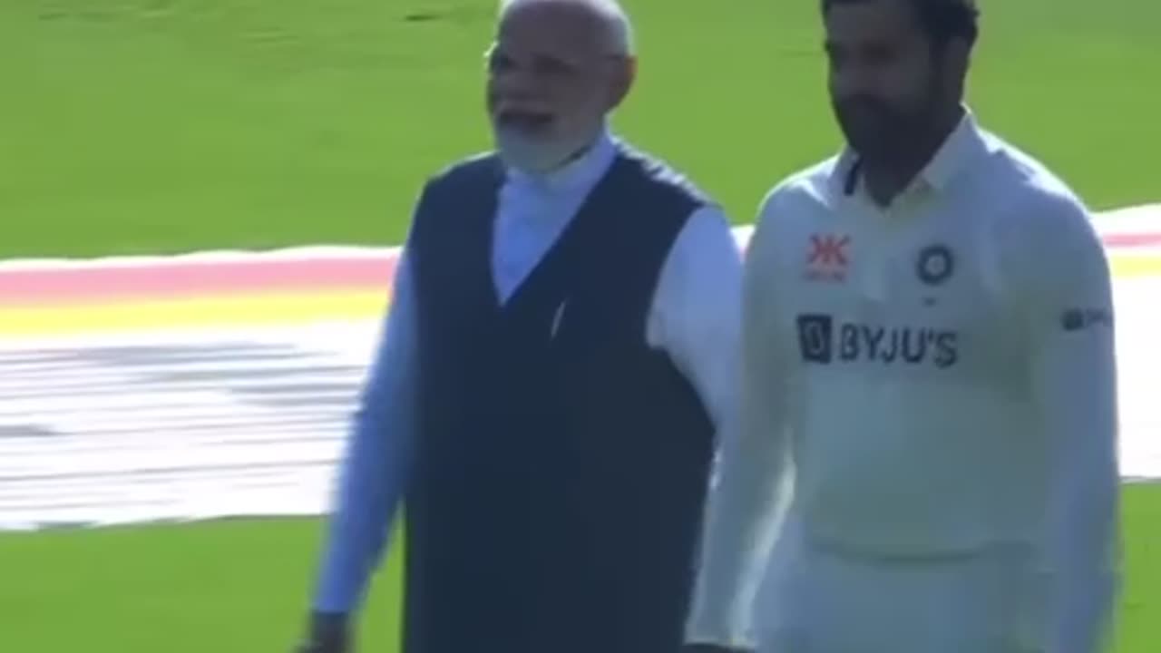 Australian & indian prime minister’s together in india | cricket match | ind vs aus