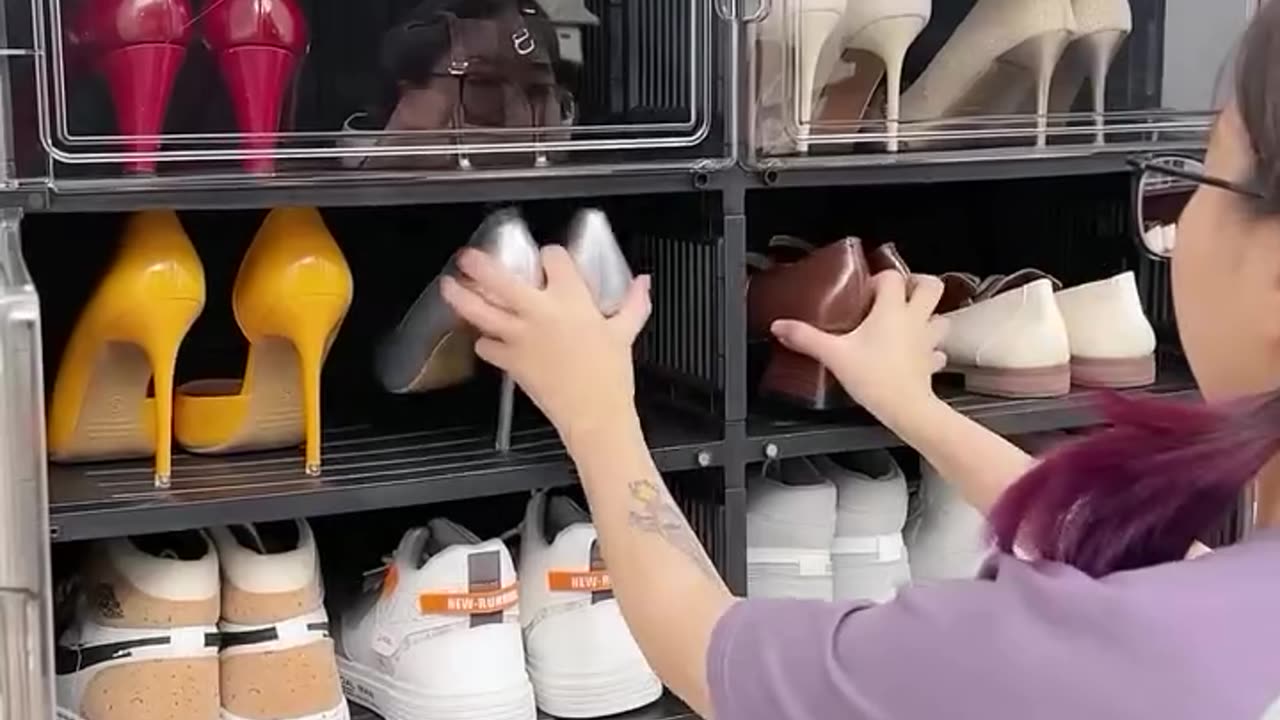 Foldable Shoe Rack