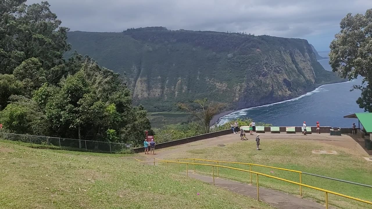 Waipio lookout Big Island Hawaii