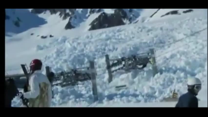 A powerful avalanche