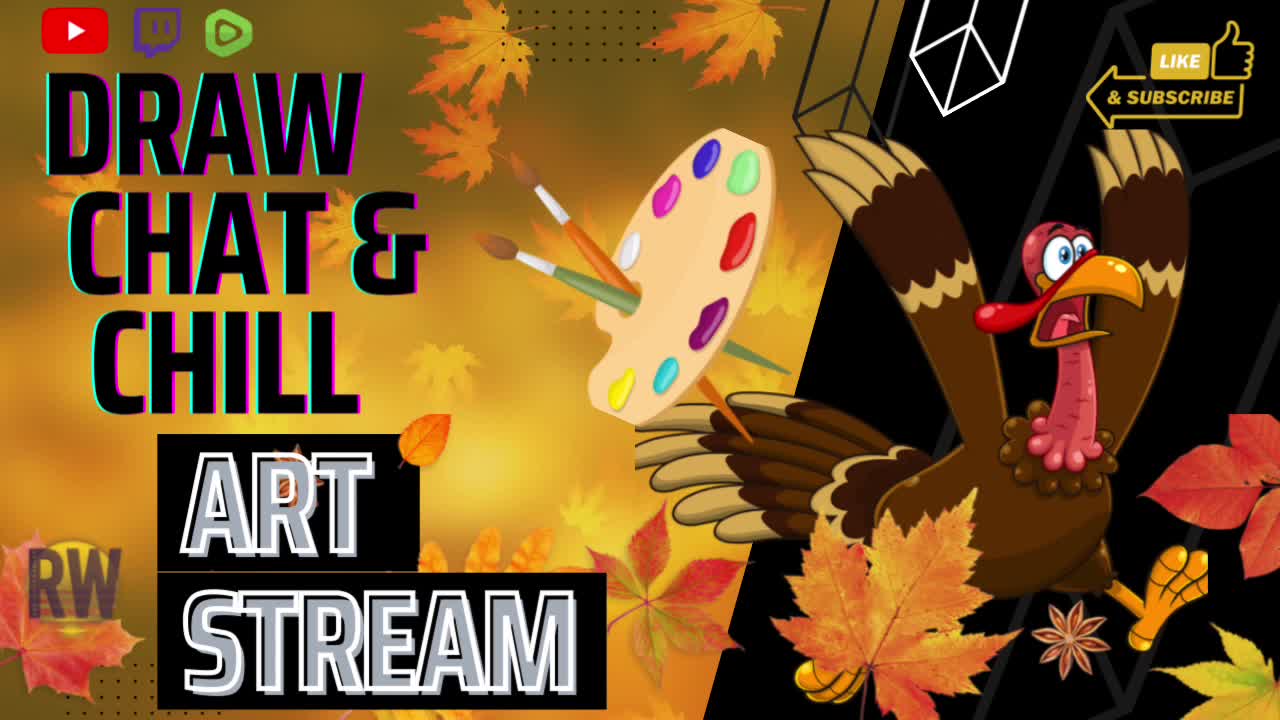 Draw, Chat, and Chill: Fall Draw