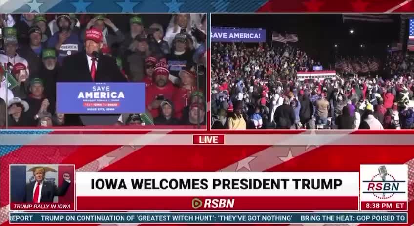 President Donald J. Trump IOWA rally 11-3-2022