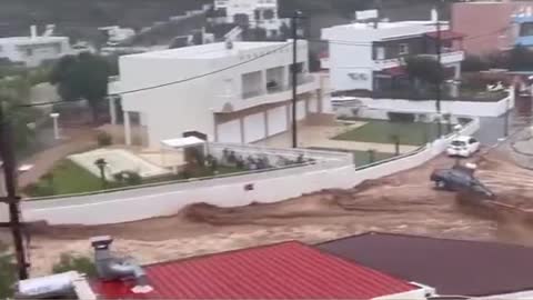 Flash Flooding Devastates Crete