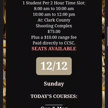 Our Incredible December Class Schedule