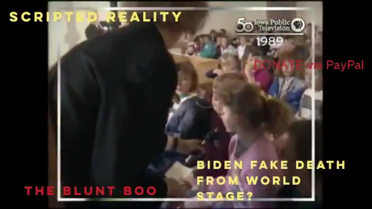 Our scripted reality. Video from 1989. Will Biden die soon