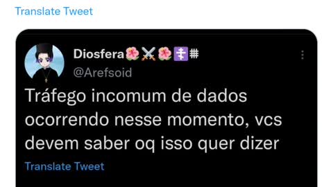 Tráfego incomum de dados