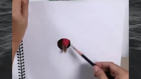 When you draw realistic