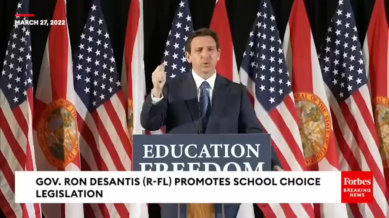 JUST IN- DeSantis Fires Back At Democrats' Claim Rosa Parks Book Was Banned From Florida School