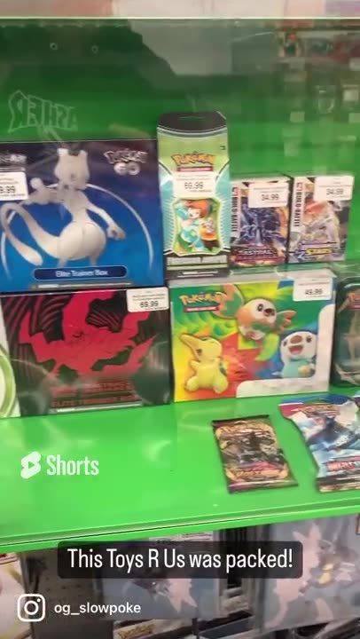 This Toys R Us was packed!