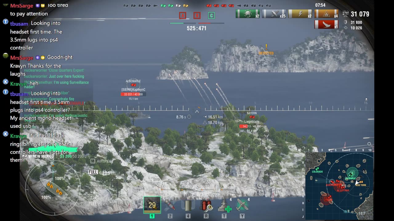 Sarge Plays 'World of Warships' 6 Dec 2023