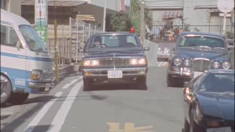 Car Chases in Western Police (Seibu Keisatsu, S1E31) - 1980