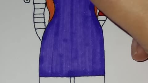 If Chucky Was A Girl Inspired Fashion Illustration Speed Colouring