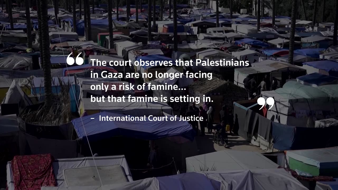 World Court orders Israel to halt Gaza famine