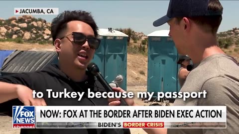 Watch: illegal migrant from Malaysia tells me he searched online how to get into the US.