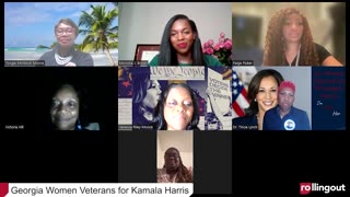 Roundtable with Georgia Women Veterans for VP Kamala Harris