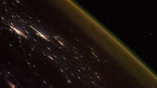 Rocket Launch as Seen from the Space Station!