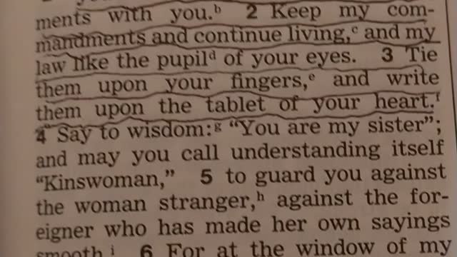 Scripture reading