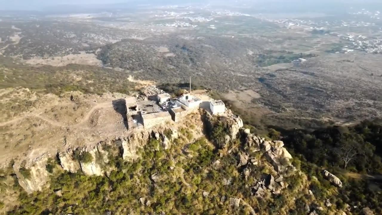 Pak Punjabi 2nd highest point, drone view , natural beauty