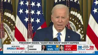 Biden praises Democrats for strong midterm performance