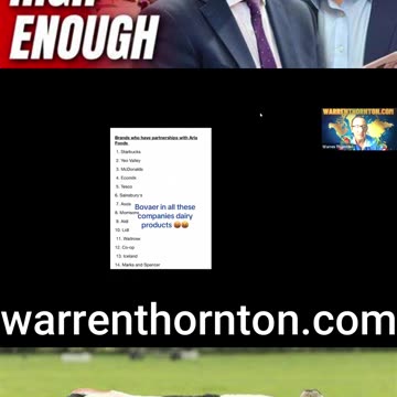 STREETING TO FORCE HIS MILK ON BRITISH PUBLIC