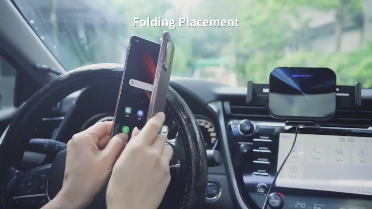 Best Galaxy Z Fold Car Mount - Wireless Car Holder Charger