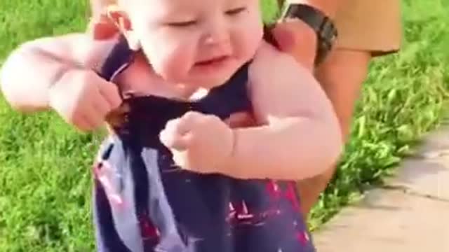 Funny Baby Videos playing # Short