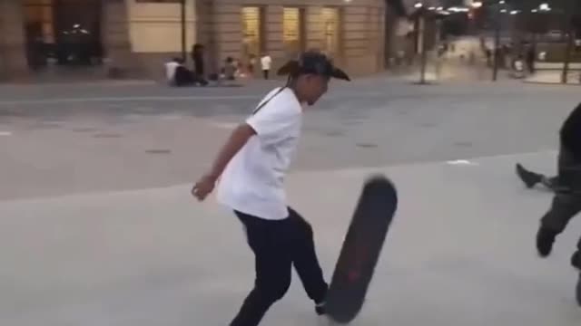 he never does that again