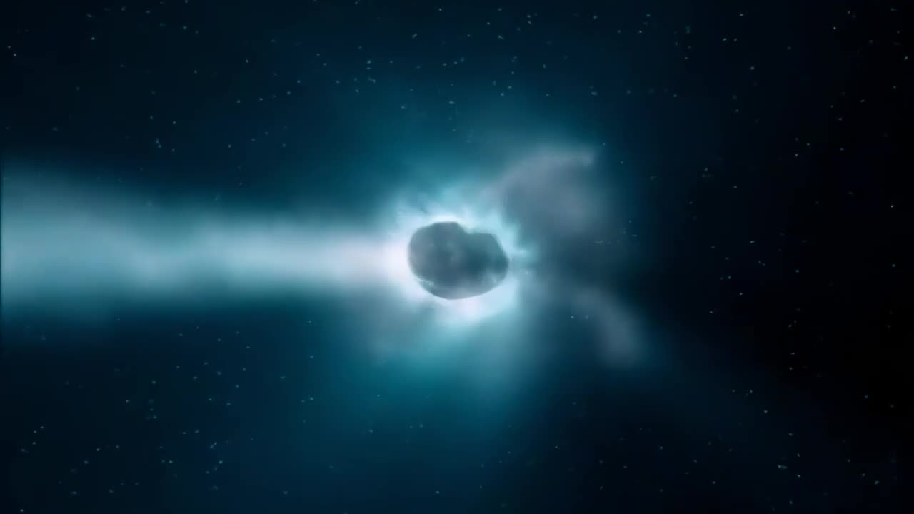 Animation of Rosetta comet