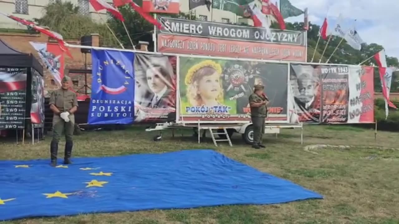 Propolski wiec antywojenny 'Vox populi' w Grudziądzu 17.08.2024 r. Cz.2