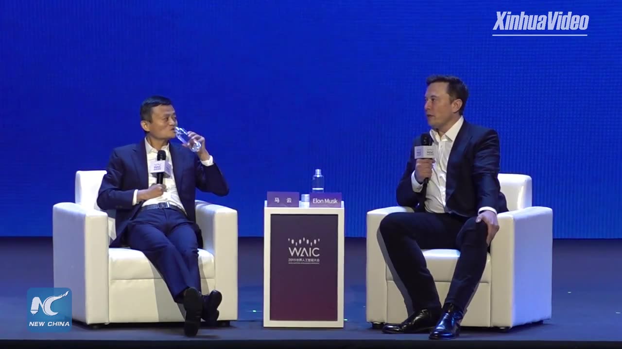 Jack Ma and Elon Musk Engage in a Shanghai Showdown