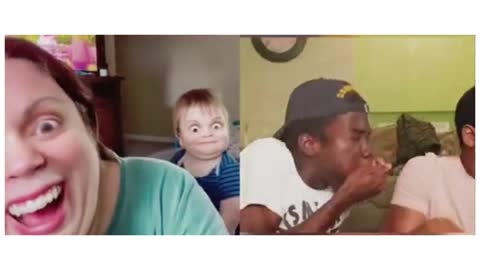 Funny baby video. Try not to laugh.