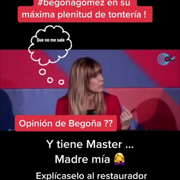 Begonia Gomez mi restaurante genera educacion