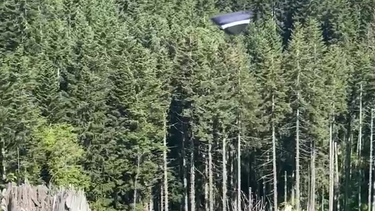 Camping Tent Flies Away