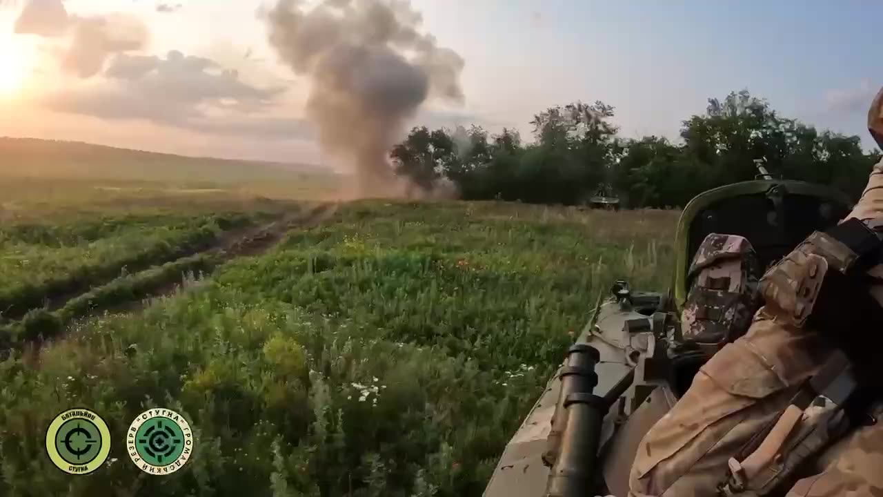 Insane Footage of Ukrainians Dodging Russian Artillery