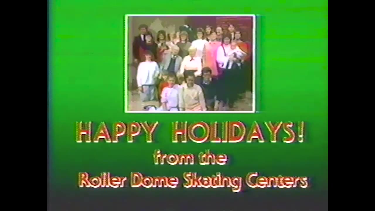 December 29, 1987 - Happy Holidays from Roller Dome Skating Centers