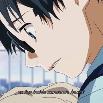 My time with you was temporary but not my love (Your Lie In April)