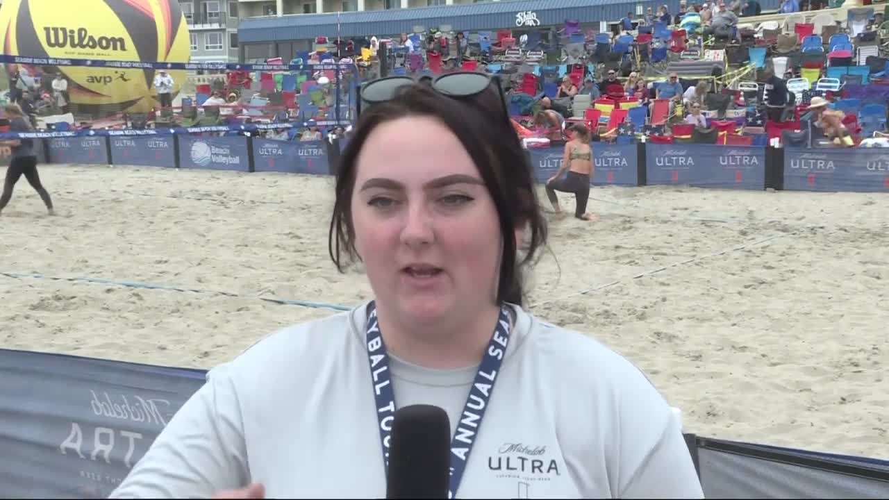 annual Seaside Beach Volleyball tournament