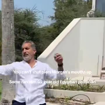 POV: Bassem Youssef is dancing after the Piers Morgan show.