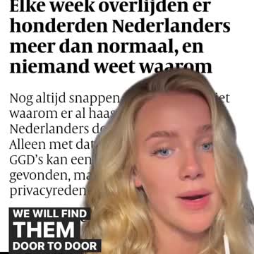 Eva Vlaardingerbroek: “Hundreds of Excess Deaths Per Week in the Netherlands and Nobody Knows Why.”